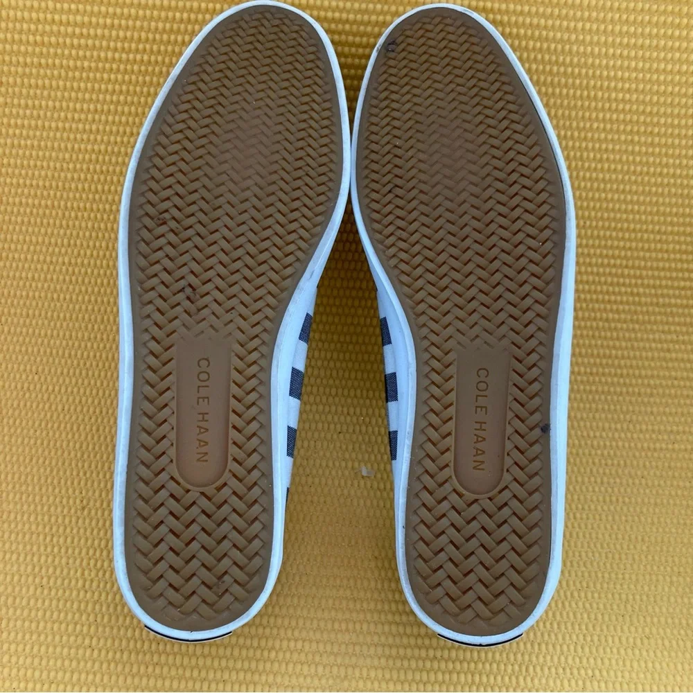 Cole Haan Black Women's Loafers Black-White size 9.5B - Picture 7 of 8